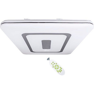 Світильник світлодіодний Estares Quadron Double з пультом ДК 136 Вт білий 3000-6500 К