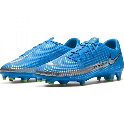 Бутсы Nike Phantom GTAcademy FG/MG CK8460-400 р. US 9 зеленый
