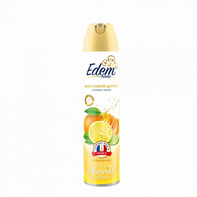 Освежитель воздуха Edem home взрывной цитрус 300 мл