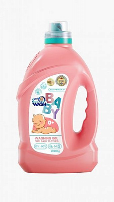 Гель для машинной и ручной стирки Doctor WASH For Baby Clothes 0+ 2 л