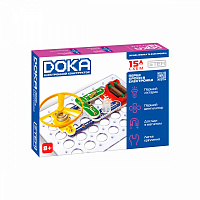 Конструктор DOKA електронний Перші кроки в електроніці (А) D70709
