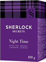 Чай чорний Sherlock Secrets Night time 100 г 