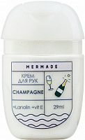 Крем для рук живлення, ніжність і комфорт Mermade з ланоліном Champagne 29 мл