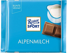 Молочний шоколад Alfred Ritter з альпійським молоком 100 г