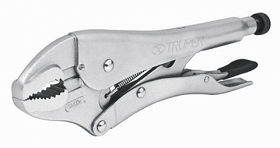 Клещи зажимные Truper гнутые 180 мм PPT-7C