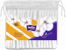 Ватные палочки Bella Cotton 160 шт. полиэтиленовая упаковка 160 шт.