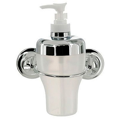 Дозатор для жидкого мыла на присосках EverLoc 10224 d 53 мм