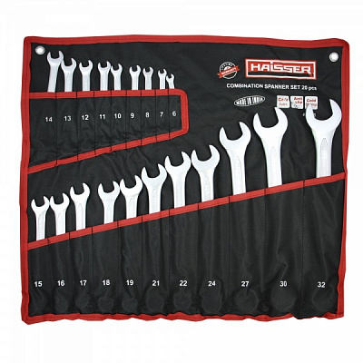 Набор ключей комбинированных Haisser 20 шт. 48481