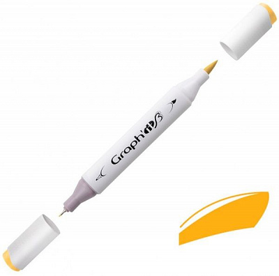 Маркер двосторонній Graph'it GI81250 мед
